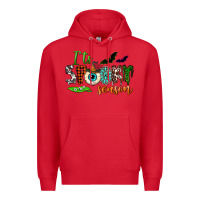 Red it's spooky season Premium Hoodie - NancyCooperArtShop