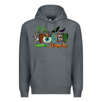 Rock it's spooky season Premium Hoodie - NancyCooperArtShop