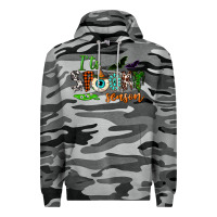 Slate Camo it's spooky season Premium Hoodie - NancyCooperArtShop