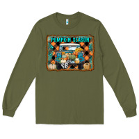 Army Green pumpkin season truck Long Sleeve Tee - RanaPortraitStore
