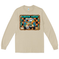 Mushroom pumpkin season truck Long Sleeve Tee - RanaPortraitStore
