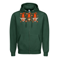 Sports Green basketball gnome Zipper Hoodie - HRA Design Shop