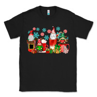 Black christmas gnomes coffee cups Classic Tee - texasbilliewilder