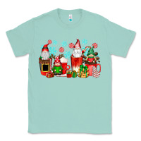 Seafoam christmas gnomes coffee cups Classic Tee - texasbilliewilder