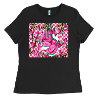 Black nobody fights alone Ladies Tee - AdoDesignShop