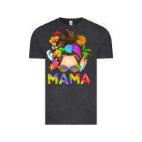 Messy Bun Mama Summer Vintage Tee | Teevron