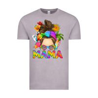 Vintage Zinc messy bun mama summer Vintage Tee - RanaPortraitStore
