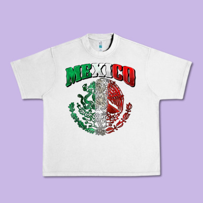 Mexico Coat Of Arms Urban Heavy Tee Designed By Zillion Design Studio