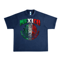 Navy mexico coat of arms Urban Heavy Tee - Zillion Design Studio