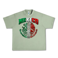 Oil Green mexico coat of arms Urban Heavy Tee - Zillion Design Studio