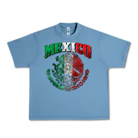 Pebble Blue mexico coat of arms Urban Heavy Tee - Zillion Design Studio