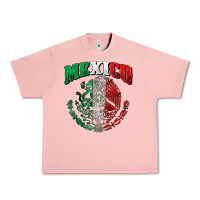 Salmon mexico coat of arms Urban Heavy Tee - Zillion Design Studio