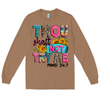 Toasted Coconut thou shalt not try me mood 24 7 Long Sleeve Tee - Zillion Design Studio