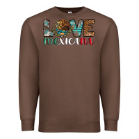 Chestnut love mexicana revise Premium Sweatshirt - AdoDesignShop