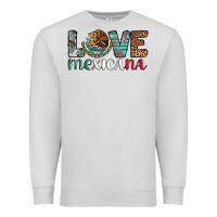Dove Grey love mexicana revise Premium Sweatshirt - AdoDesignShop