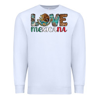 White love mexicana revise Premium Sweatshirt - AdoDesignShop