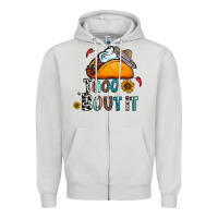 Dove Grey taco bout it Zipper Hoodie - CowhideDigitalArt
