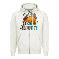 Oatmeal Heather taco bout it Zipper Hoodie - CowhideDigitalArt