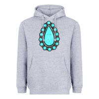 Heather Grey gemstone Heavyweight Hoodie - JahusDesignShop