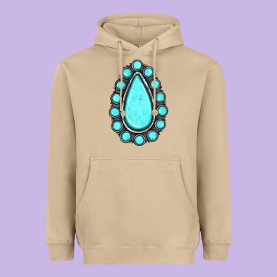 Gemstone Heavyweight Hoodie Designed By Jahusdesignshop
