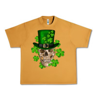 Peanut Butter st. patrick's day skull Urban Heavy Tee - RanaPortraitStore