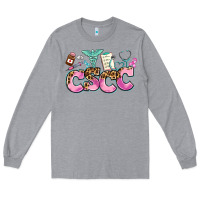 Heather Grey cscc Long Sleeve Tee - AdoDesignShop