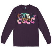 Plum cscc Long Sleeve Tee - AdoDesignShop