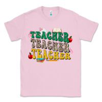 Bubblegum Pink teacher teacher teacher Classic Tee - Zillion Design Studio