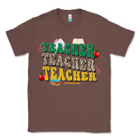Chestnut teacher teacher teacher Classic Tee - Zillion Design Studio