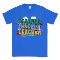 True Royal teacher teacher teacher Classic Tee - Zillion Design Studio