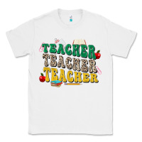 White teacher teacher teacher Classic Tee - Zillion Design Studio