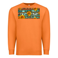 Carrot aztec sunflower cowhide license plate Premium Sweatshirt - Artiststas