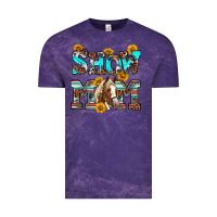 Cloud Purple show mom horse Vintage Tee - RanaPortraitStore