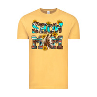 Vintage Mustard show mom horse Vintage Tee - RanaPortraitStore
