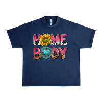 Navy homebody Urban Heavy Tee - texasbilliewilder