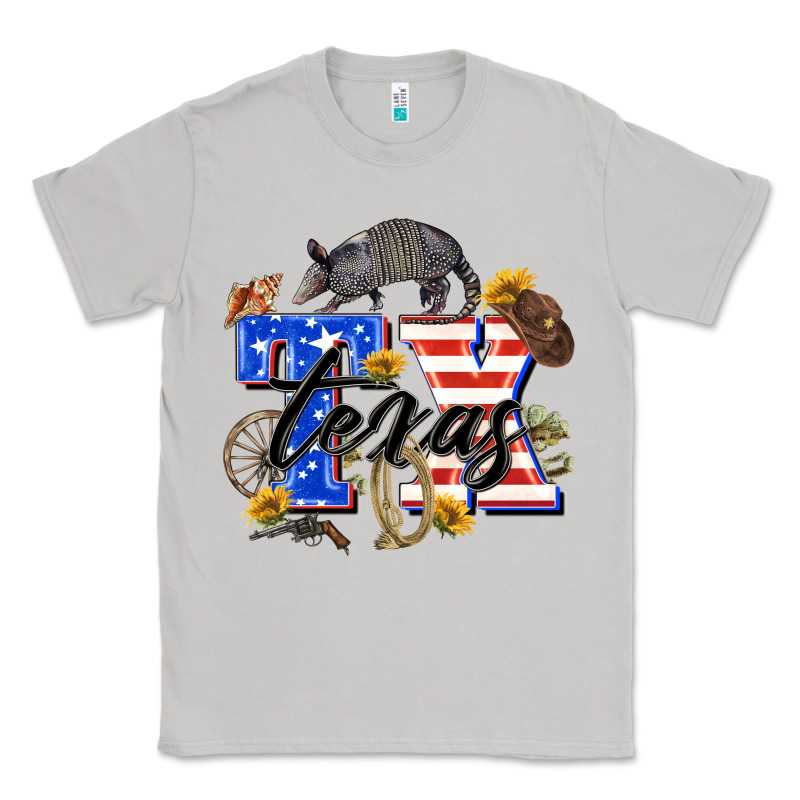 Texas Tx Classic Tee by Zillion Design Studio | Teevron