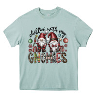 Arona Chillin With My Gnomies Heavy Core Tee - CowhideDigitalArt