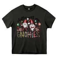 Asphalt Chillin With My Gnomies Heavy Core Tee - CowhideDigitalArt