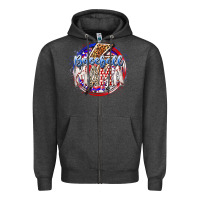Charcoal Heather baseball mama Zipper Hoodie - RacoonDesign