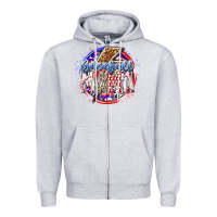 Heather Grey baseball mama Zipper Hoodie - RacoonDesign