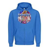 True Royal baseball mama Zipper Hoodie - RacoonDesign
