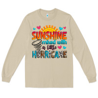 Mushroom sunshine mixed with a little hurricane Long Sleeve Tee - Zillion Design Studio