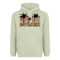 Matcha mom bod summer with palms Heavyweight Hoodie - Artiststas