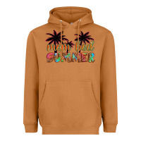 Mom Bod Summer With Palms Heavyweight Hoodie | Teevron