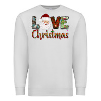 Dove Grey love christmas Premium Sweatshirt - AdoDesignShop