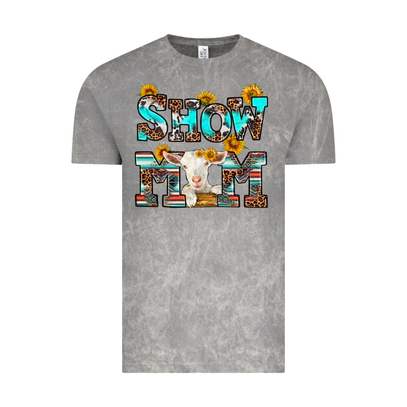 Show Mom Goat Vintage Tee by RanaPortraitStore | Teevron