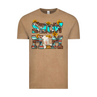 Vintage Coffee show mom goat Vintage Tee - RanaPortraitStore