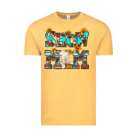 Vintage Mustard show mom goat Vintage Tee - RanaPortraitStore