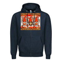 Navy basketball gnome Zipper Hoodie - HRA Design Shop