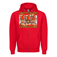 Red basketball gnome Zipper Hoodie - HRA Design Shop